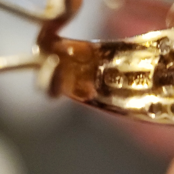 Zales14kGold Channel Set Diamond Earrings - Picture 14 of 14